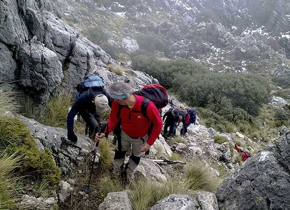 El Grupo de Montaña CASA organiza la I Travesía Infantil Juvenil de Cádiz