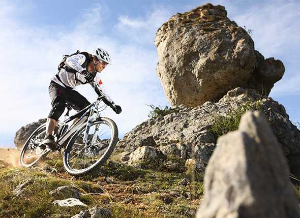 Itinerarios de bicicleta de montaña