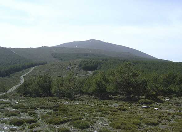 Subida al pico del Chullo