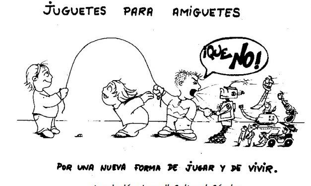 Campaña «Juguetes para amiguetes, por una nueva forma de jugar y de vivir»