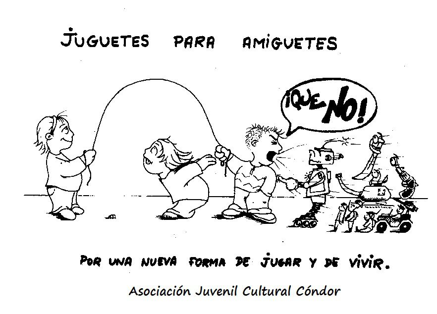 Campaña «Juguetes para amiguetes, por una nueva forma de jugar y de vivir»