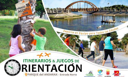 XX JUEGOS-ITINERARIOS DE ORIENTACIÓN EN EL PARQUE DEL ANDARAX (SÁBADO, 18 DE AGOSTO) FERIA DE ALMERÍA 2018