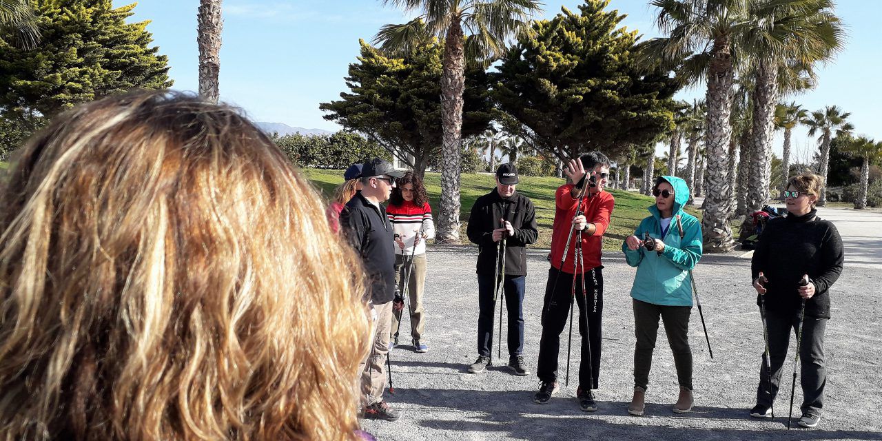 IV CURSO DE INICIACIÓN A LA MARCHA NÓRDICA. EL SÁBADO,  30 DE MARZO EN ALMERÍA