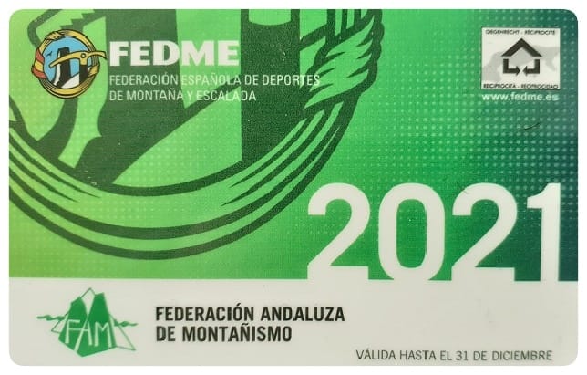 TRAMITACIÓN DE LAS LICENCIAS FEDERATIVAS DE MONTAÑISMO 2021