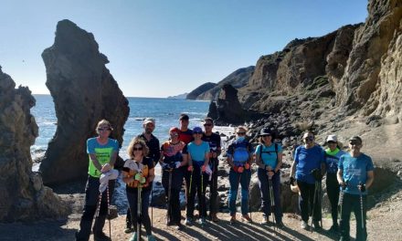 ITINERARIO DE Marcha Nórdica, DEL CLUB DE MONTAÑISMO CÓNDOR, por el levante almeriense: El sendero de La Mena a Macenas (PR-A96).