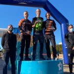 EL EQUIPO DE carreras por montaña de cóndor en la falco trail en cehegin y en la ultra de almería