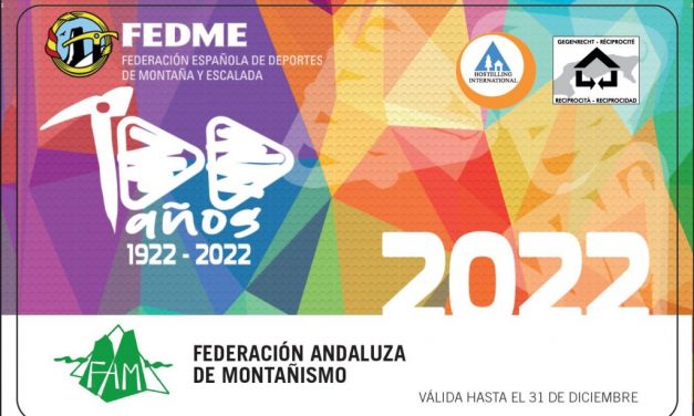 TRAMITACIÓN DE LAS LICENCIAS FEDERATIVAS DE MONTAÑISMO 2022