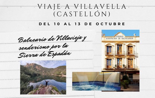 DEL 10 AL 13 DE OCTUBRE. VILLAVELLA Y SIERRA DE ESPADÁN (CASTELLÓN)