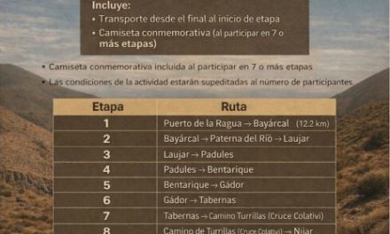 GR-140 POR ETAPAS. Desde el Puerto de la Ragua hasta el Cabo de Gata.