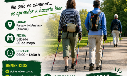 30.05.2026. TALLER DE INICIACIÓN DE MARCHA NÓRDICA