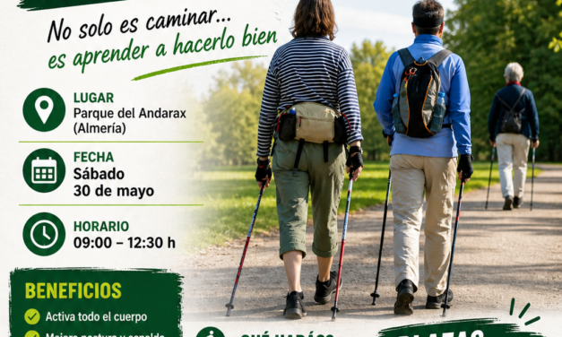 30.05.2026. TALLER DE INICIACIÓN DE MARCHA NÓRDICA