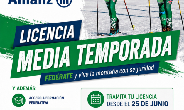 LICENCIAS FEDERATIVAS DE MEDIA TEMPORADA 2026