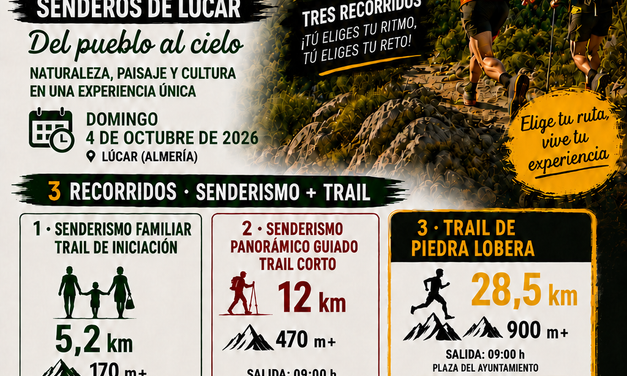 04.10.2026.  I  ENCUENTRO «SENDERO PIEDRA LOBERA»- LÚCAR (ALMERÍA)